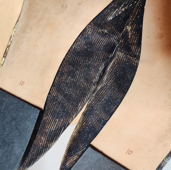 Sam Edelman Felicia Bronze Gold Leopard Ballet Flats Women's Size 10 - Picture 14 of 17